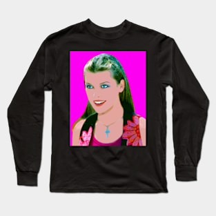 Milla Jovovich Long Sleeve T-Shirt